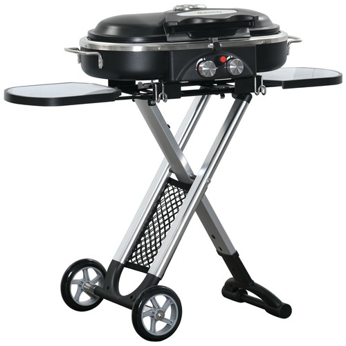 Foldable gas bbq - grill, 2
