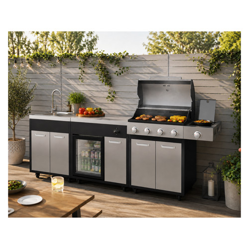 Boss grill outdoor kitchen - outdoor,