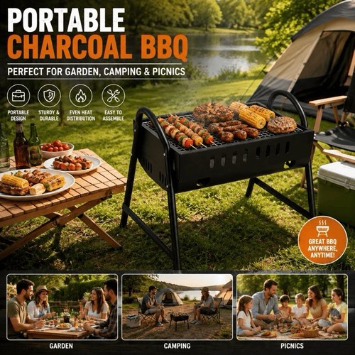 Portable charcoal bbq - portable, grill