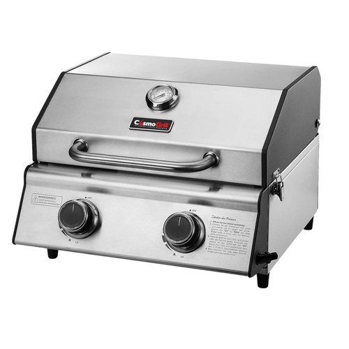 Portable gas bbq - portable, with