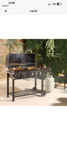 Dual fuel bbq vonhaus - fuel,