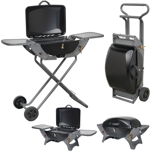 Folding gas barbecue - folding,