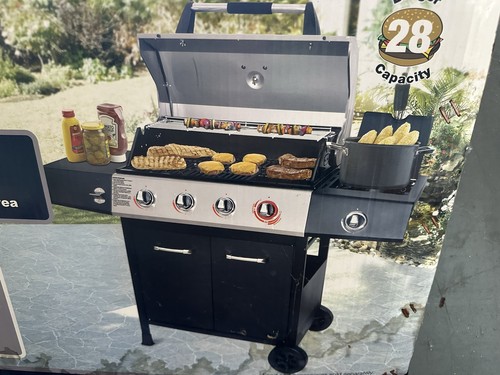 Uniflame burner with sear - 4-burner,