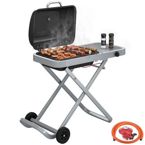 Outsunny foldable gas - foldable, bbq