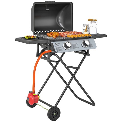 Outsunny portable foldable gas - foldable,