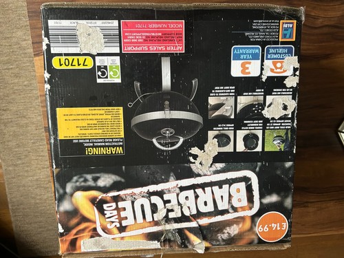 Portable table top - bbq,