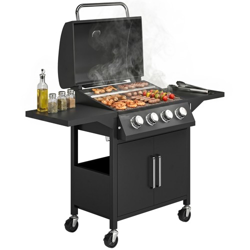 Outsunny burner gas grill - outsunny,
