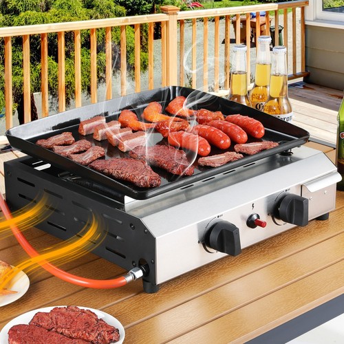 Portable tabletop gas grill - gas,